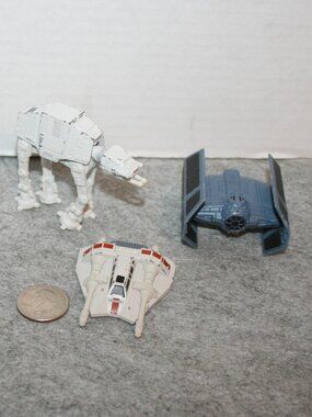 (3) Star Wars Starships Diecast Hot Wheels Lot 7